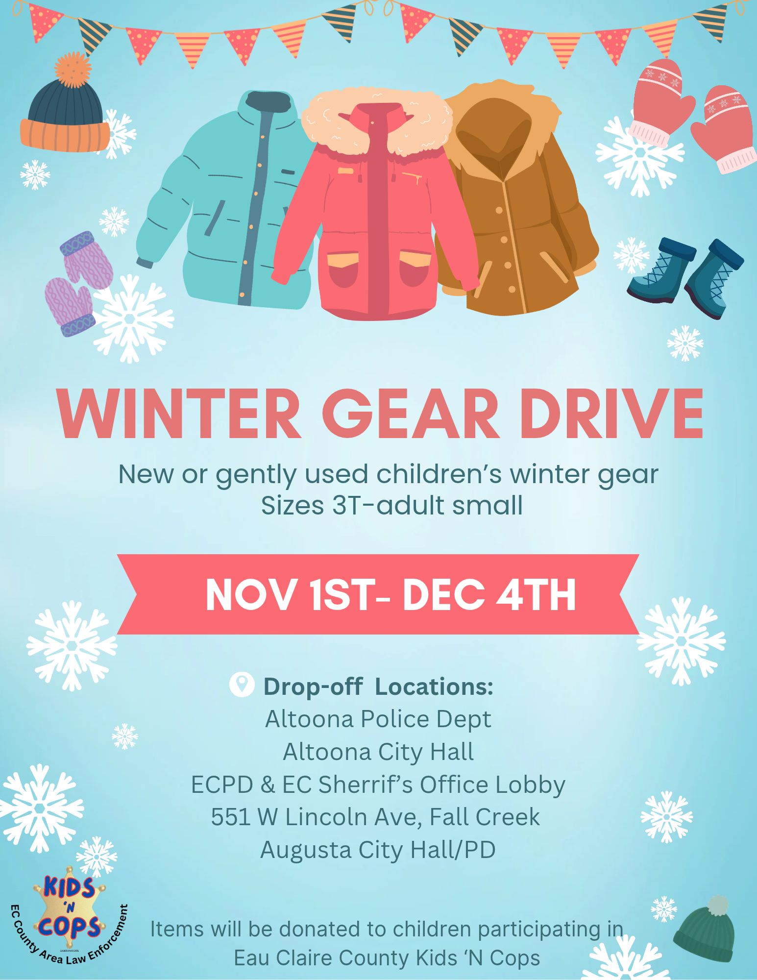 Winter Gear Drive